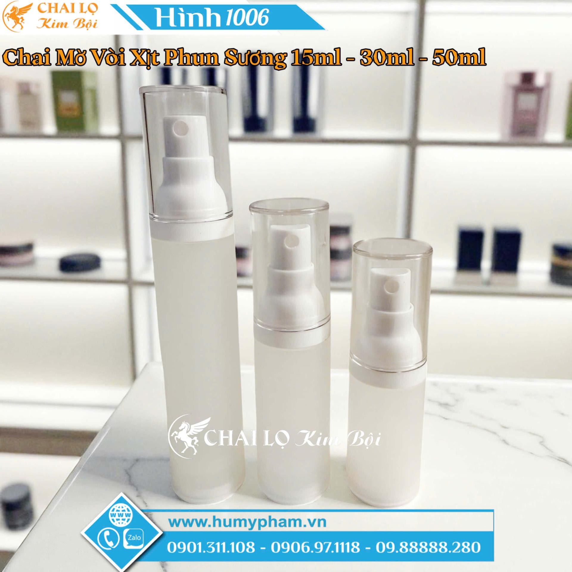 Chai Mờ Xịt Giọt Và Xịt Phun Sương 15ml - 30ml - 50ml